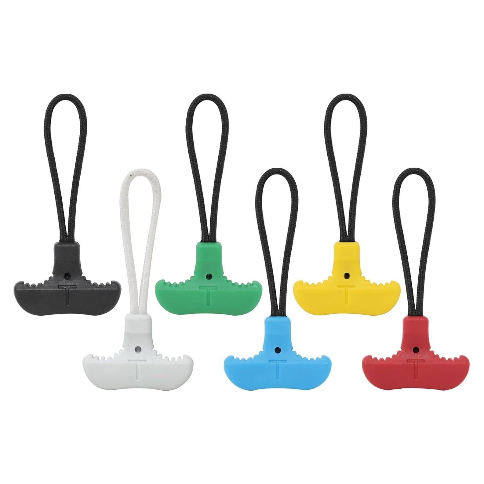 Tiradores de Cremallera Nylon Honbay 6PCS Alta Resistencia