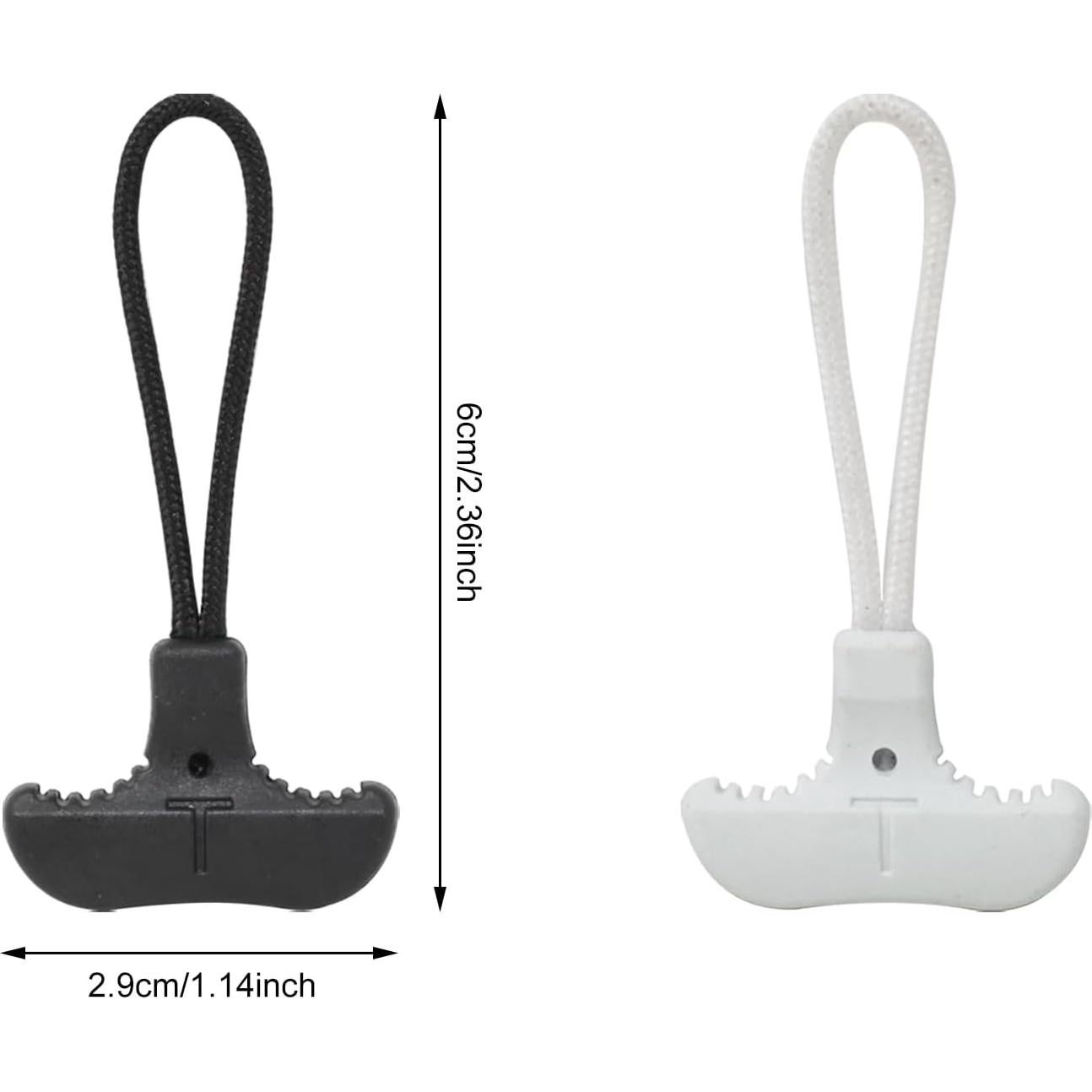 Tiradores de Cremallera Nylon Honbay 6PCS Alta Resistencia