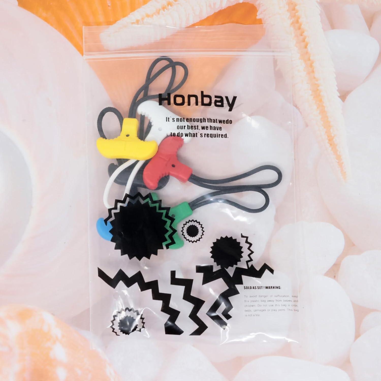 Tiradores de Cremallera Nylon Honbay 6PCS Alta Resistencia