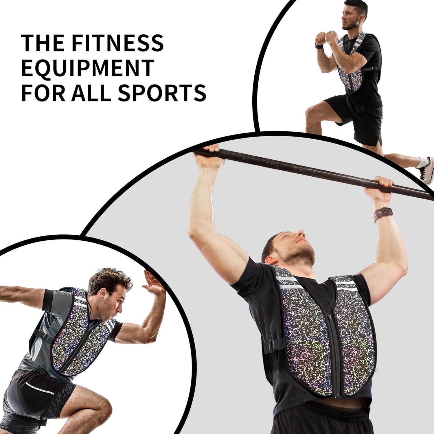 Chaleco con peso PROIRON 2.95kg 4.99kg 7.94kg 9.98kg