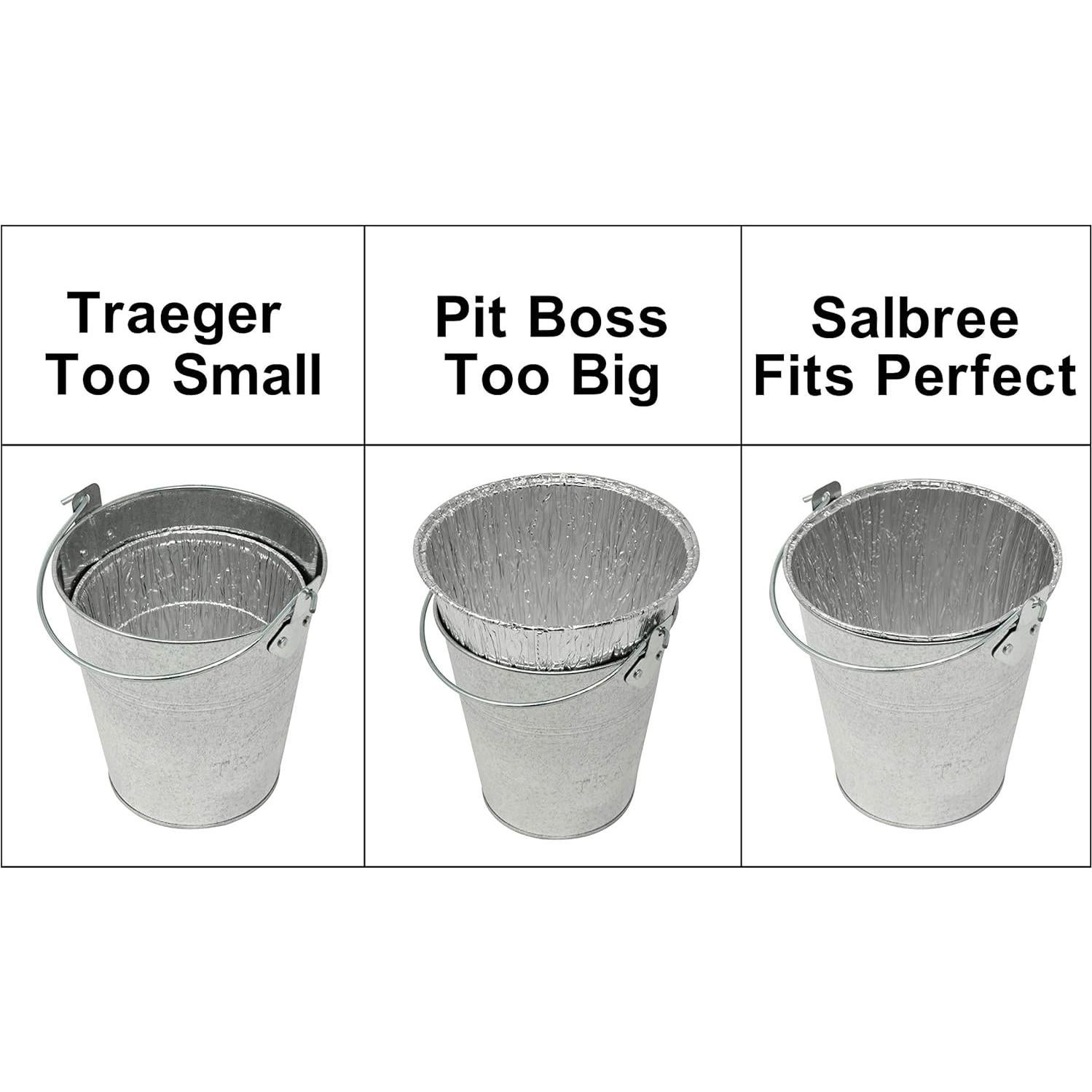 Forros desechables para cubo de grasa Salbree 6 unidades