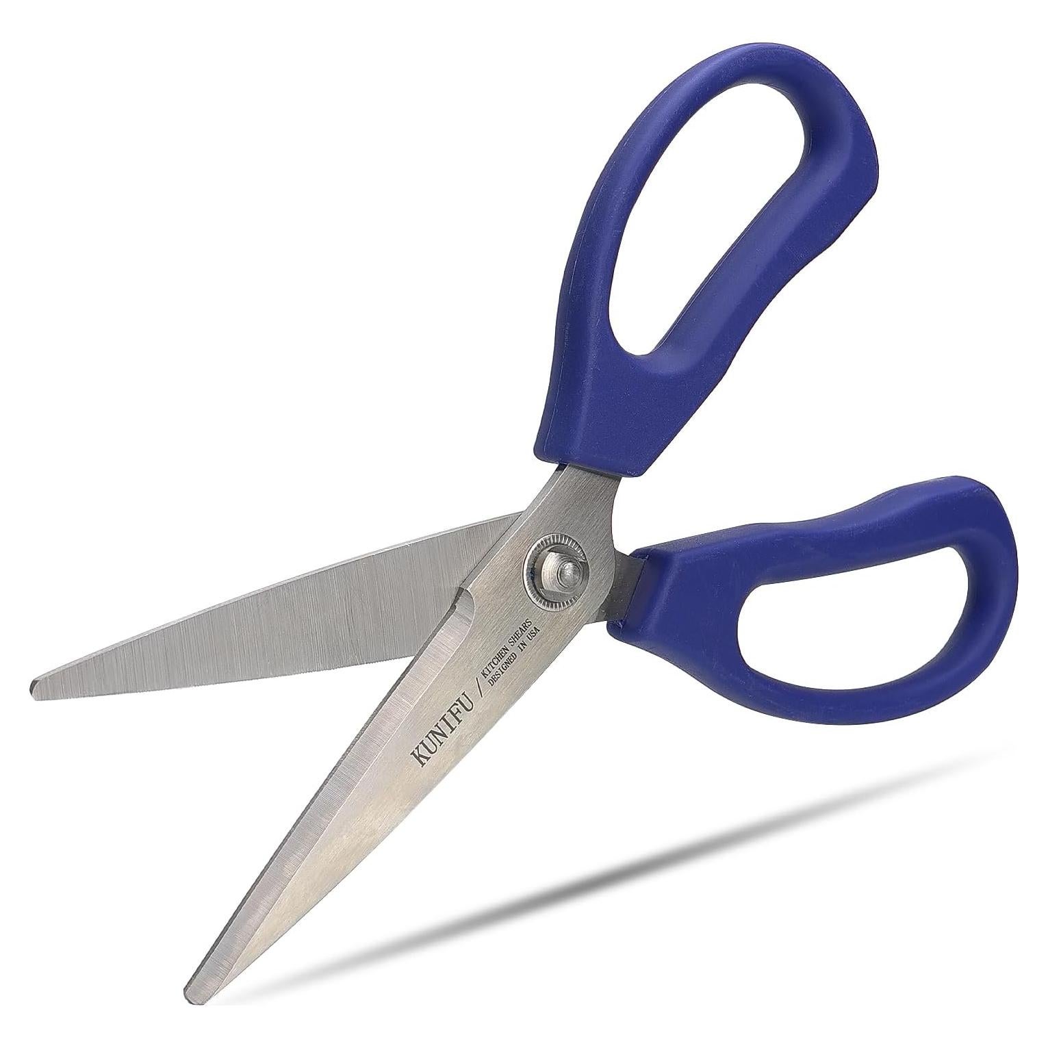 Tijeras de Cocina KUNIFU Desmontables de Acero Inoxidable Azul