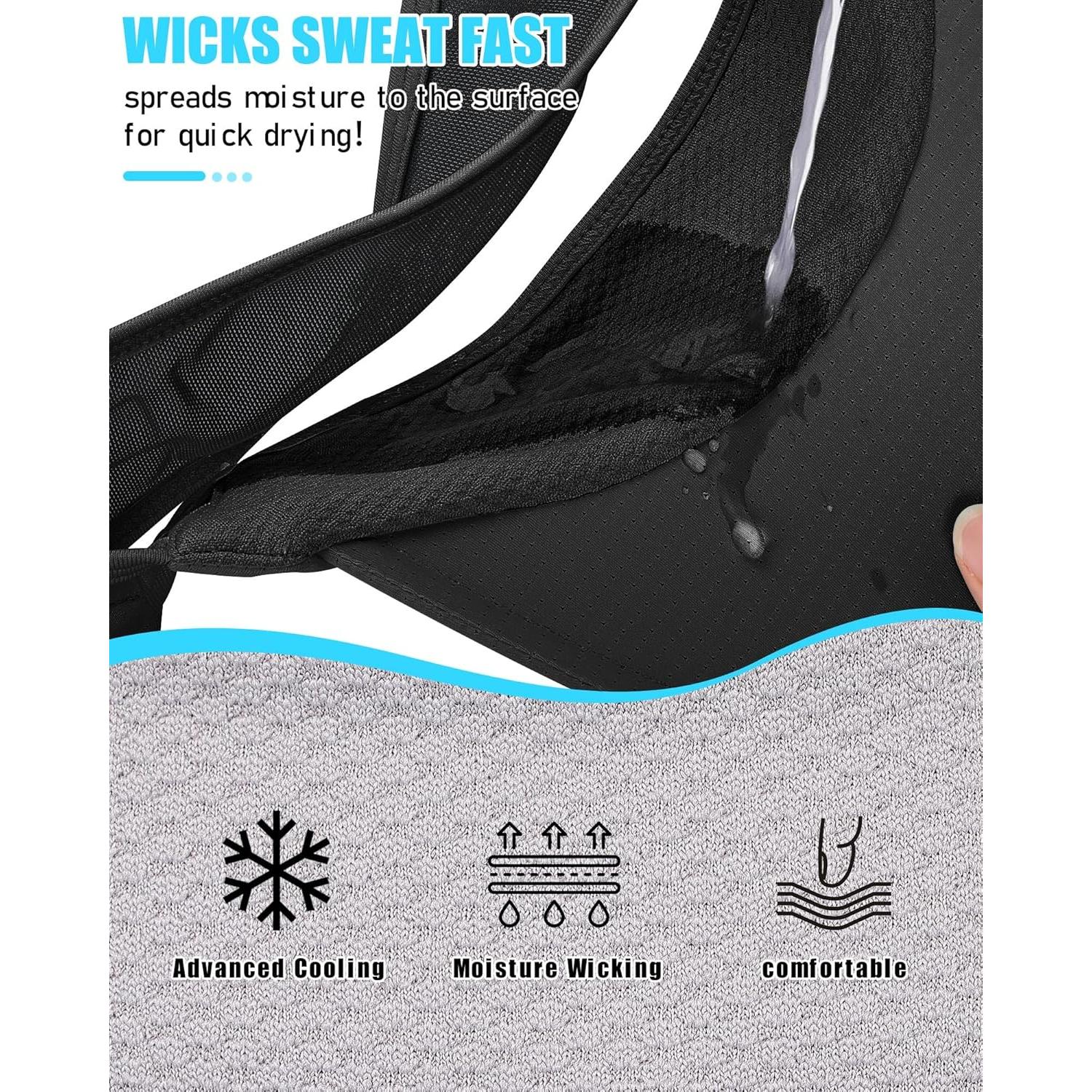 Gorra Deportiva Plegable YANIKY UPF 50+ para Correr y Golf