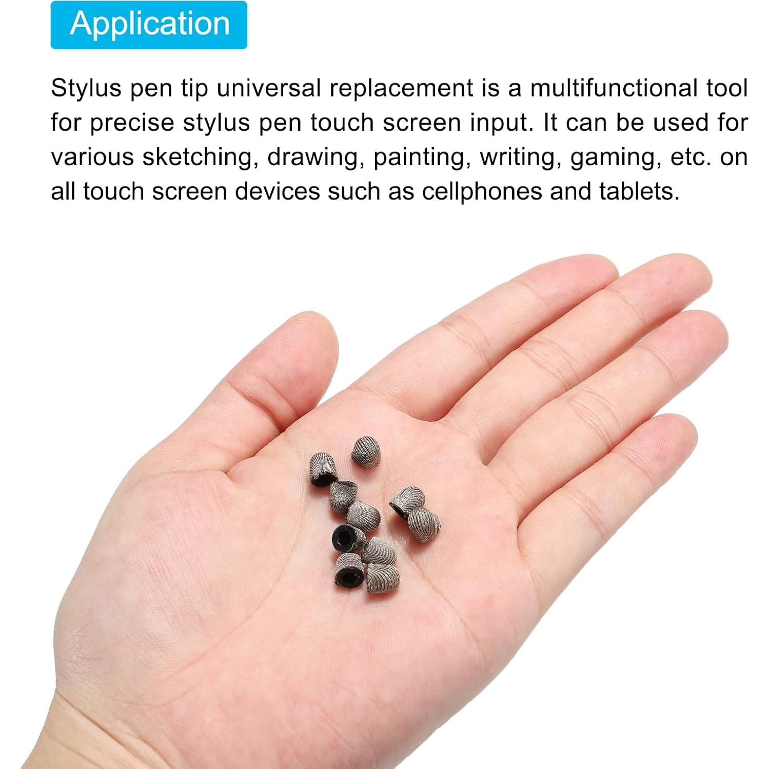 Puntas de Lápiz Estilográfico MECCANIXITY 5mm 12pcs Reemplazo Táctil