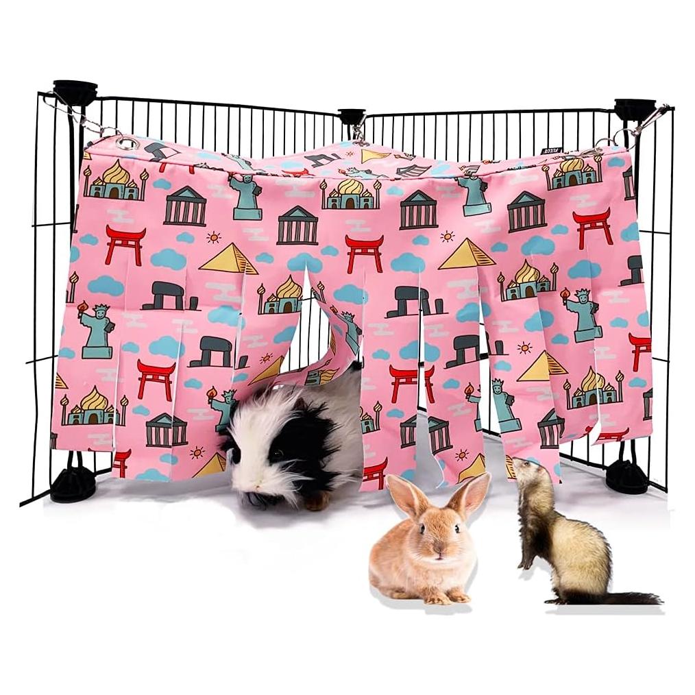 Escondite para Cobayas FULUE Rosa 29.72x29.72x17.78cm