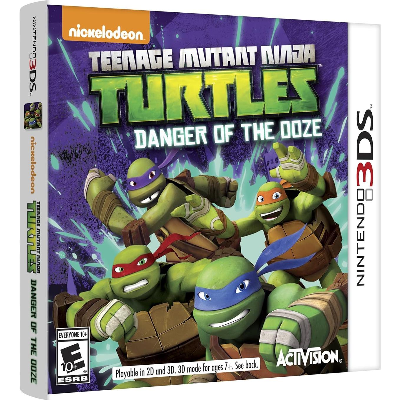 Videojuego Tortugas Ninja Adolescentes: Peligro del OOZE - Nintendo 3DS