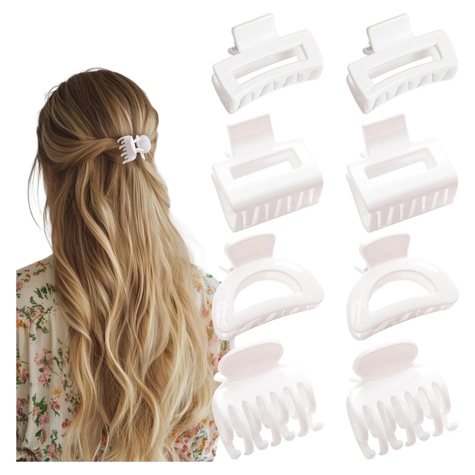 Clips para Cabello Pequeños Sunolga 8 PCS Antideslizantes