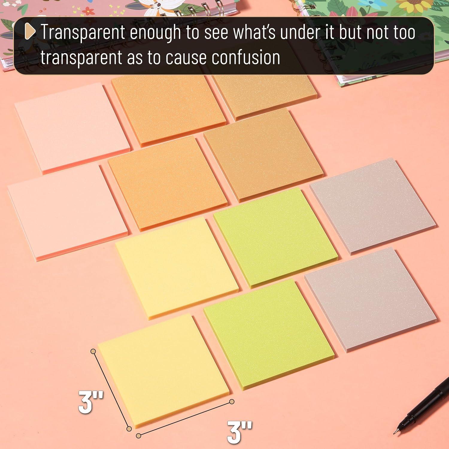 Notas Adhesivas Mr. Pen Boho 3x3" 12 Bloc 600 Hojas