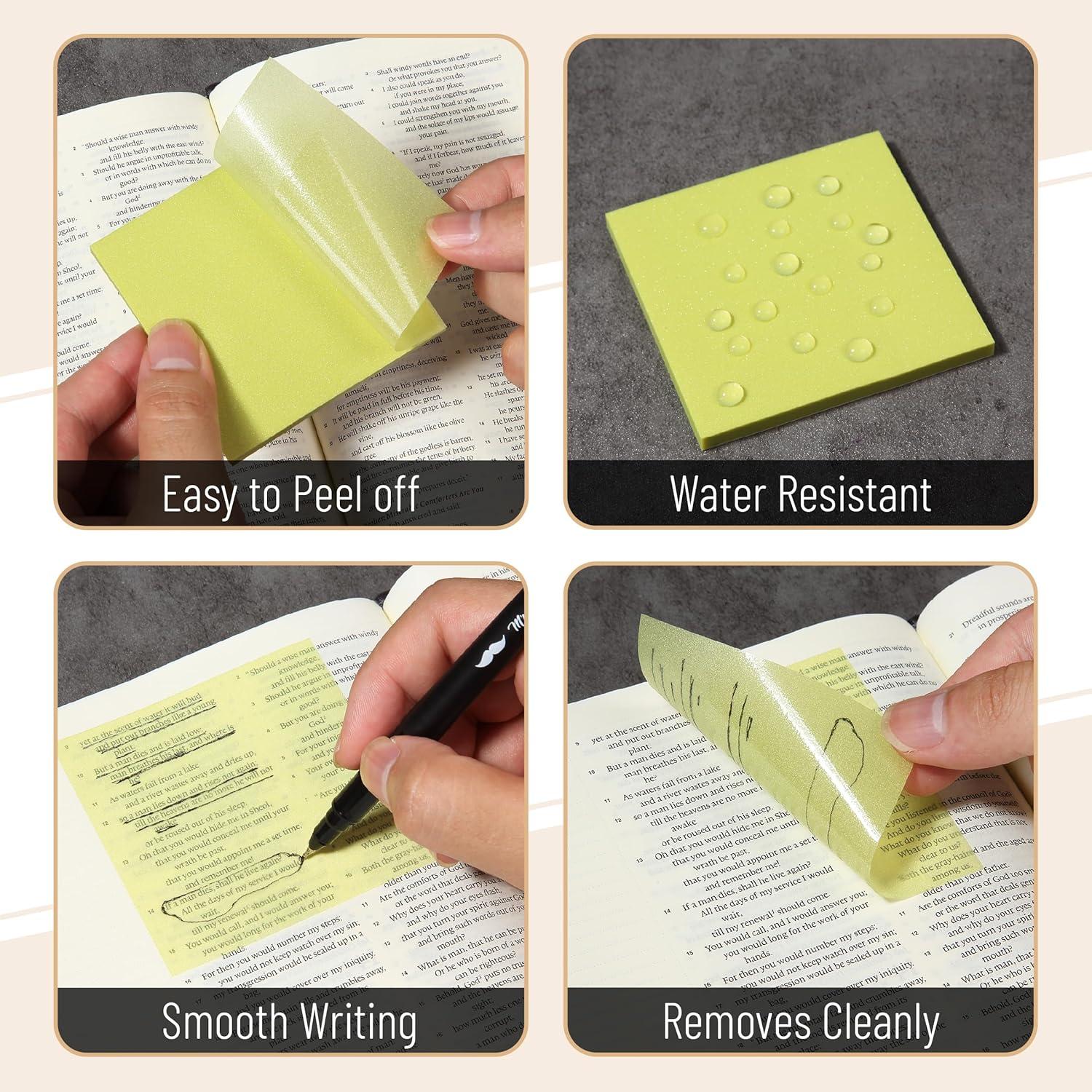 Notas Adhesivas Mr. Pen Boho 3x3" 12 Bloc 600 Hojas