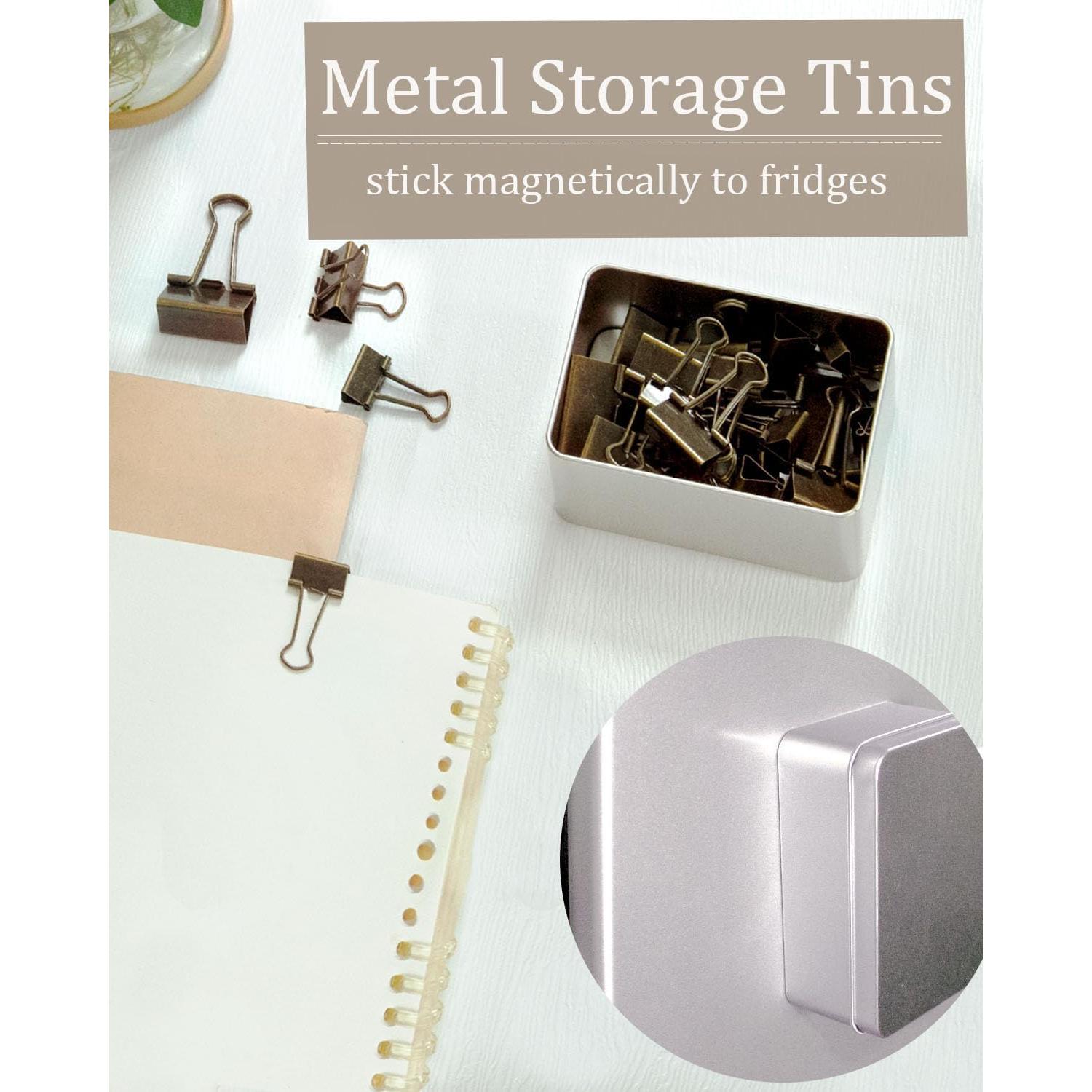 Clip de Carpeta Bronce SHAOMAN 25-Pack 3 Tamaños