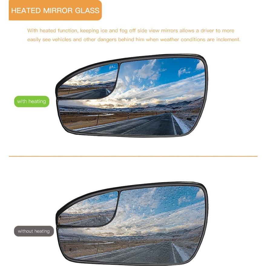 Espejo retrovisor calefaccionado LAUBDGIE Ford Fusion 2013-2020