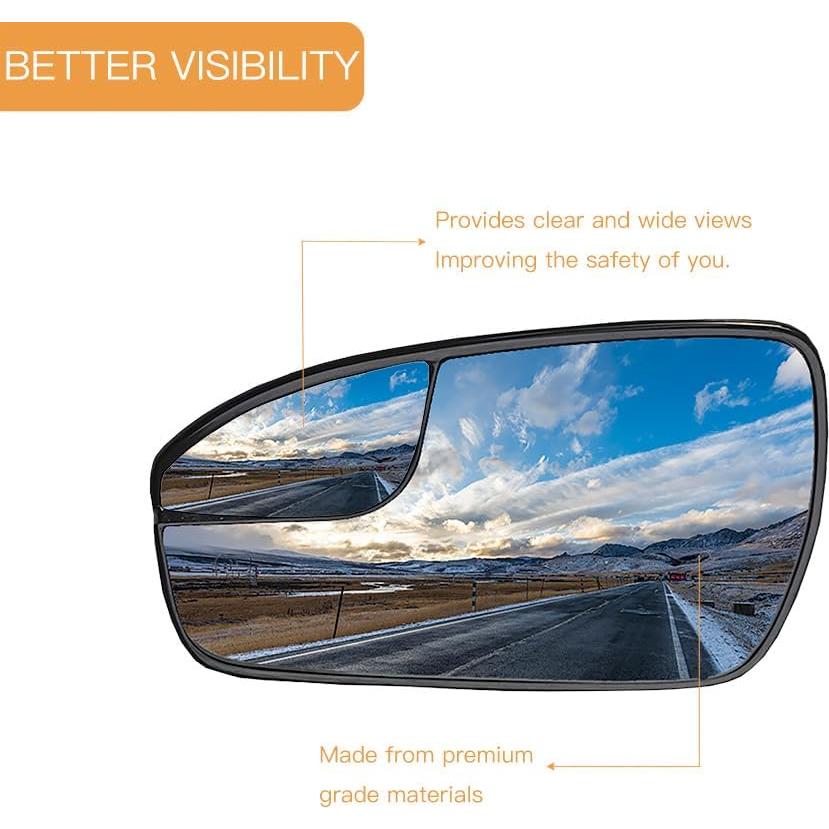 Espejo retrovisor calefaccionado LAUBDGIE Ford Fusion 2013-2020