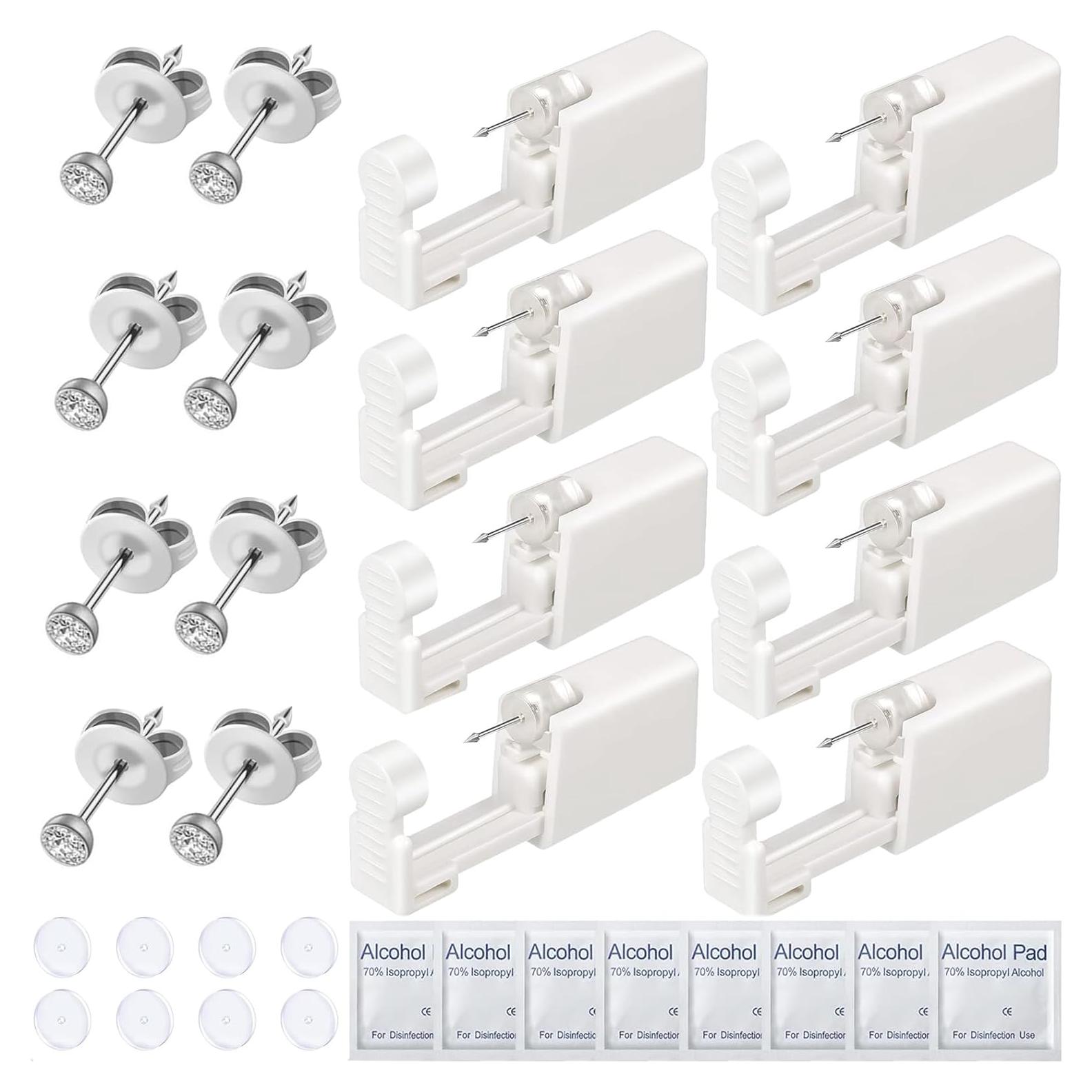 Kit de Perforación de Orejas Orglace - 32 Piezas, Acero Inoxidable