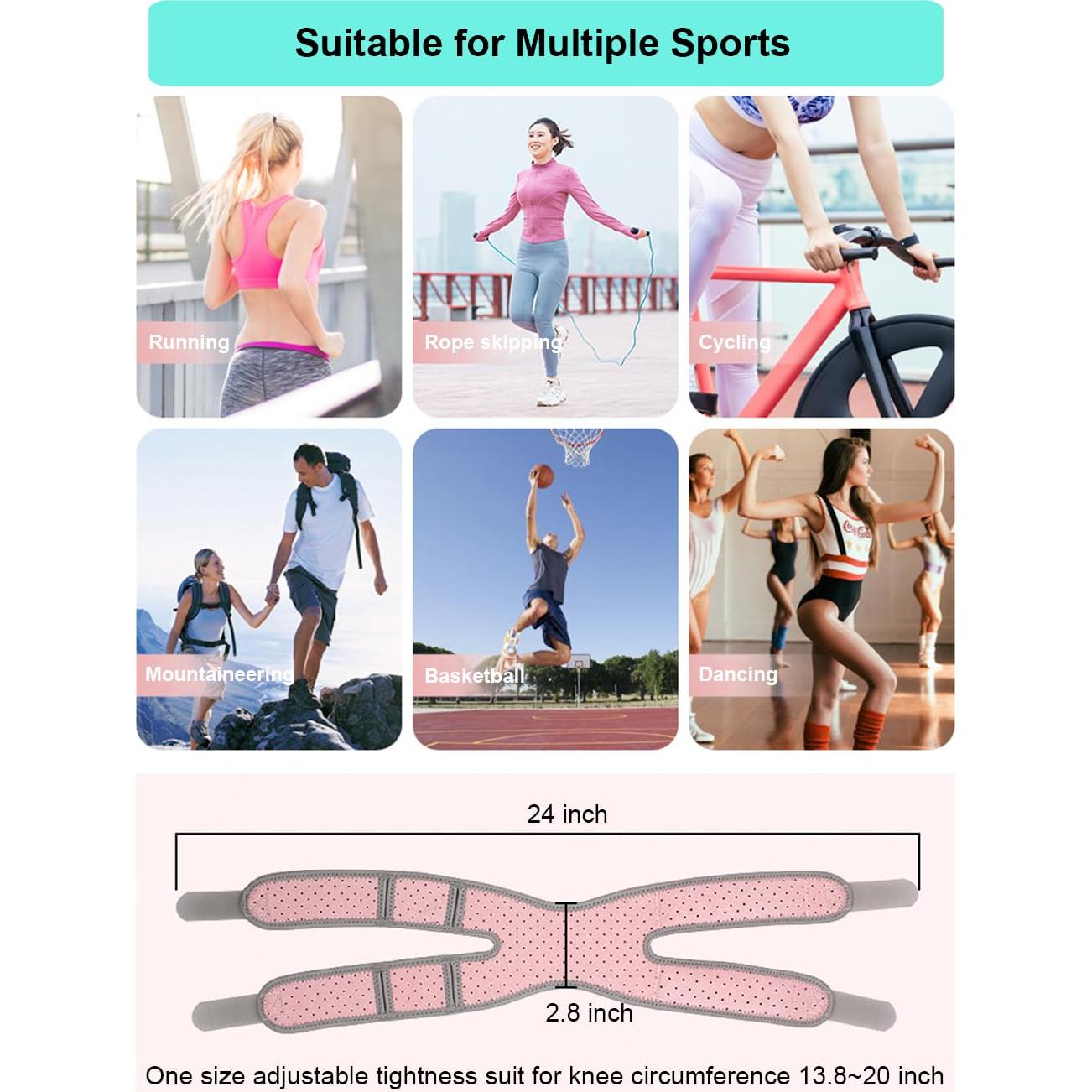 Férula para Rodilla SUJAYU con Compresión y Soporte Ajustable