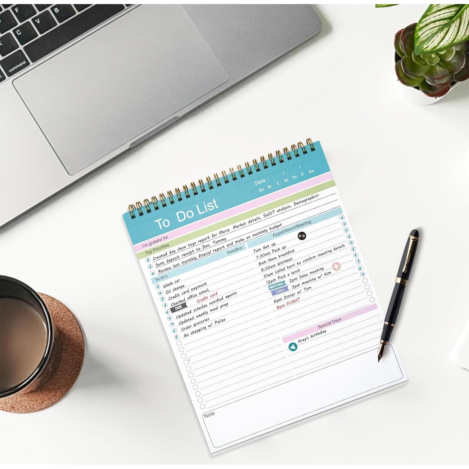 Bloc de Notas de Tareas GuanQiao 52 Hojas 21.6x26.7cm