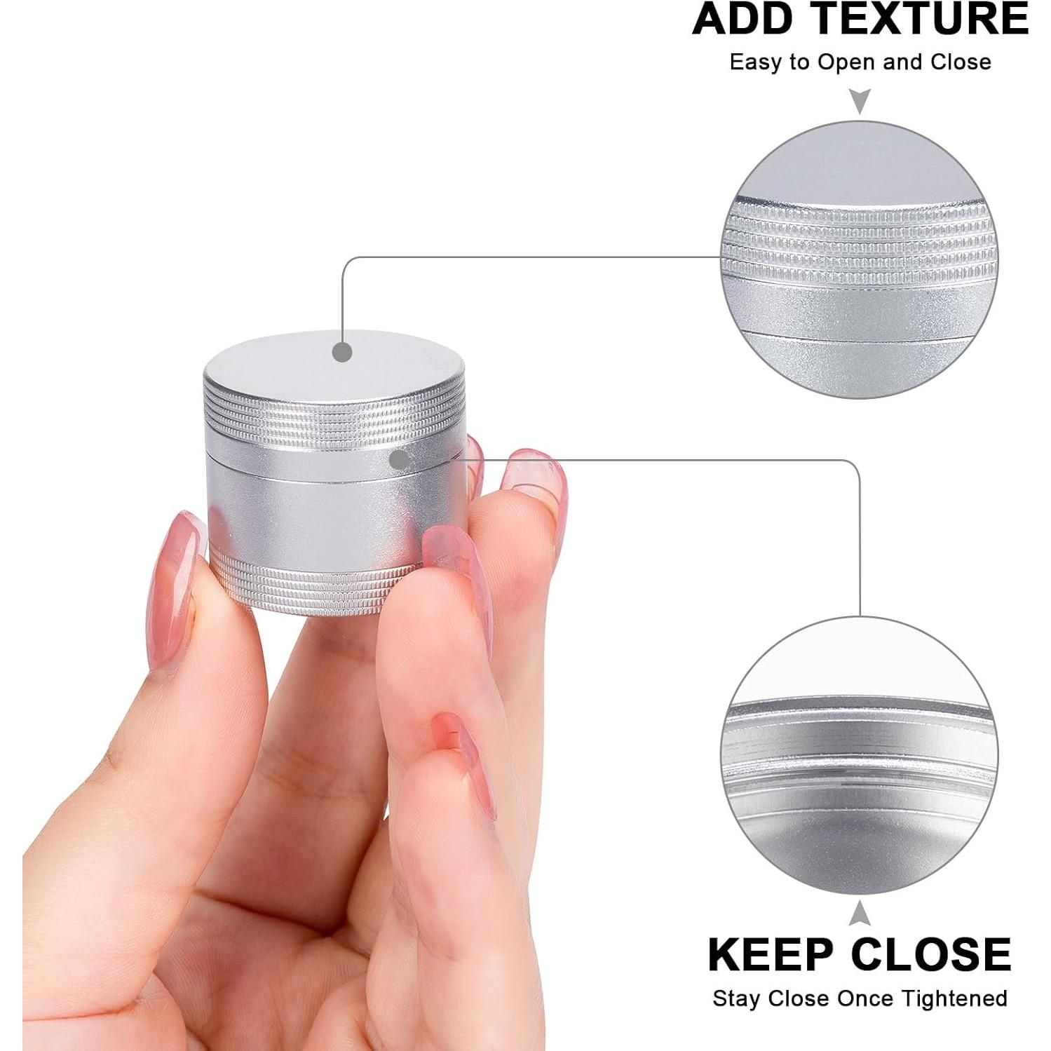 Caja de Pastillas Metálica Portátil SOBAHIDO 10ml a Prueba de Agua