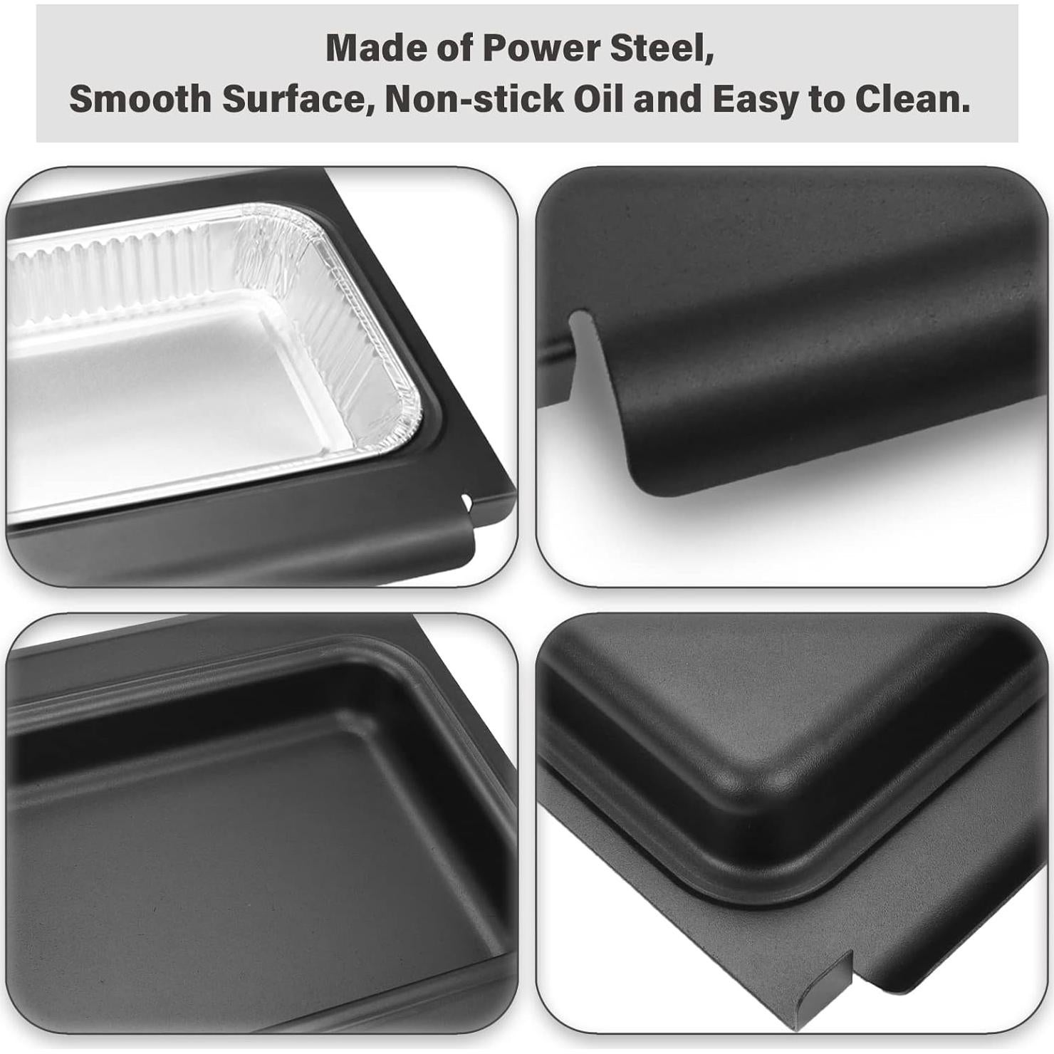 Captador de Grasa Weber con 10 Forros de Aluminio 25.1x22.9cm