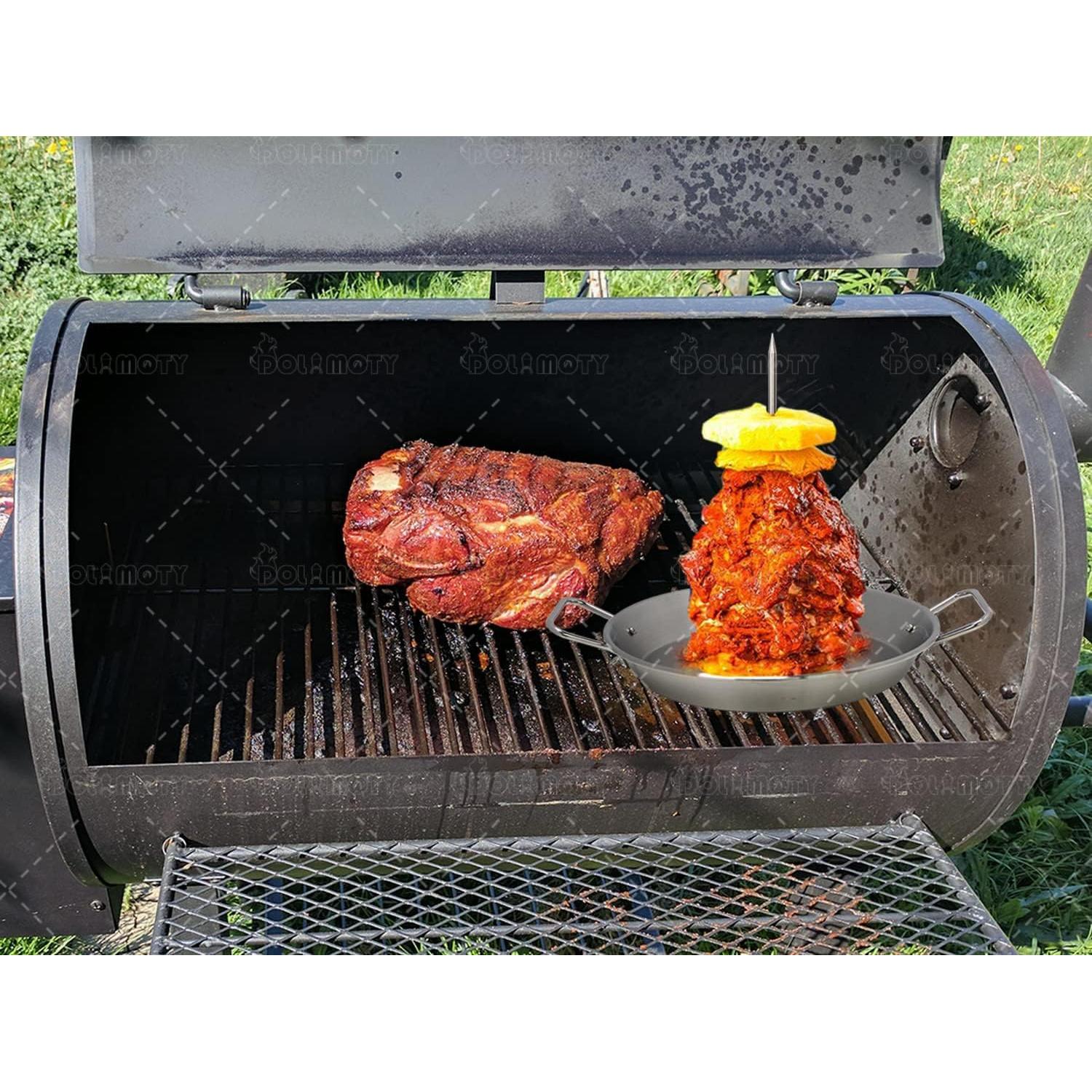 Soporte Vertical para Asado DOLAMOTY 10" Acero Inoxidable