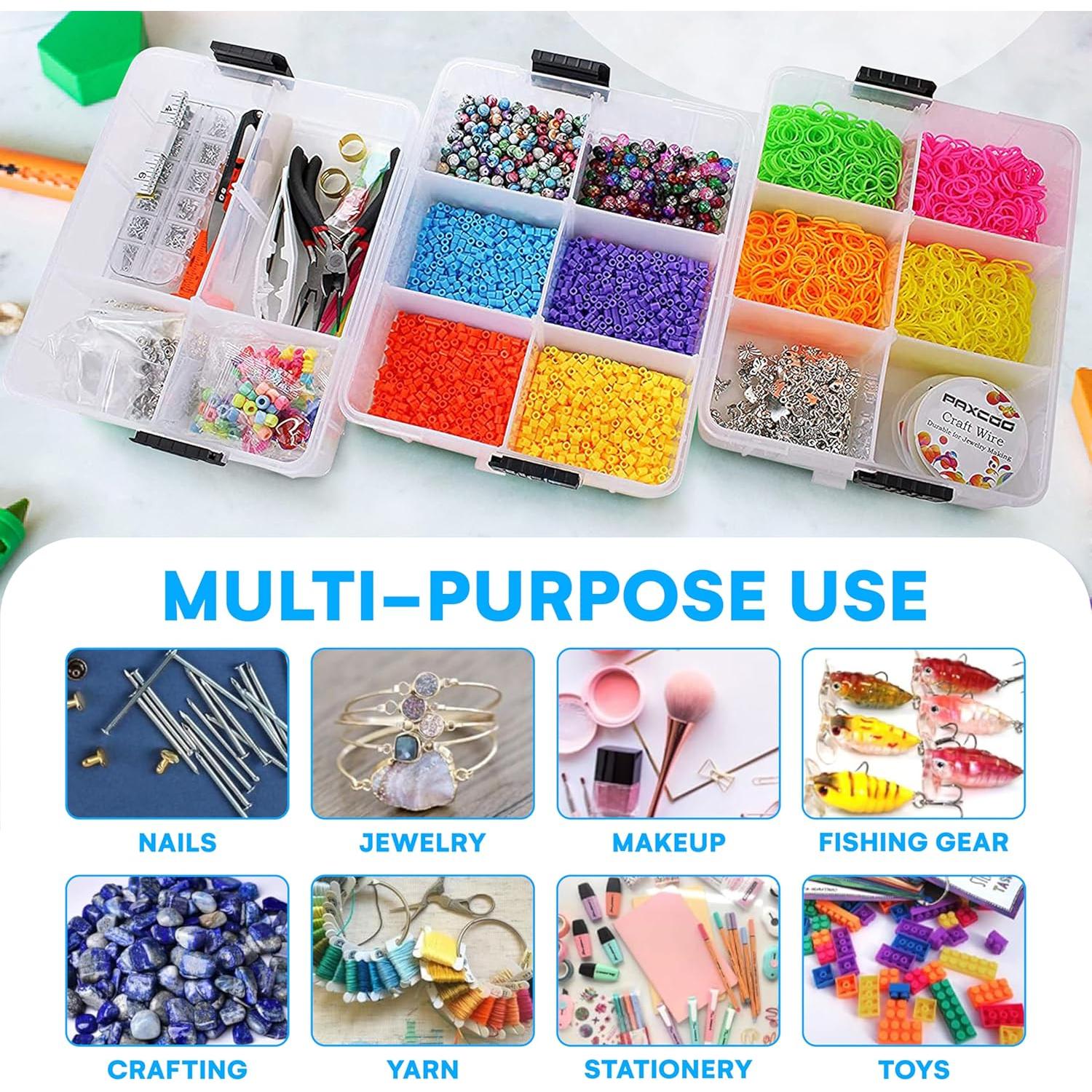 Contenedor de Almacenamiento Apilable Bins & Things 3 Niveles 18 Compartimentos