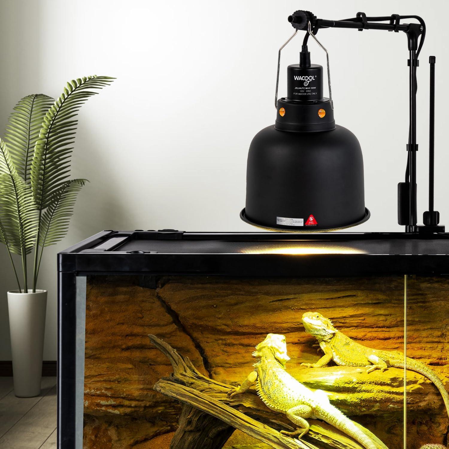 Lámpara de Reptiles WACOOL TERRA con Termostato 13.97 cm