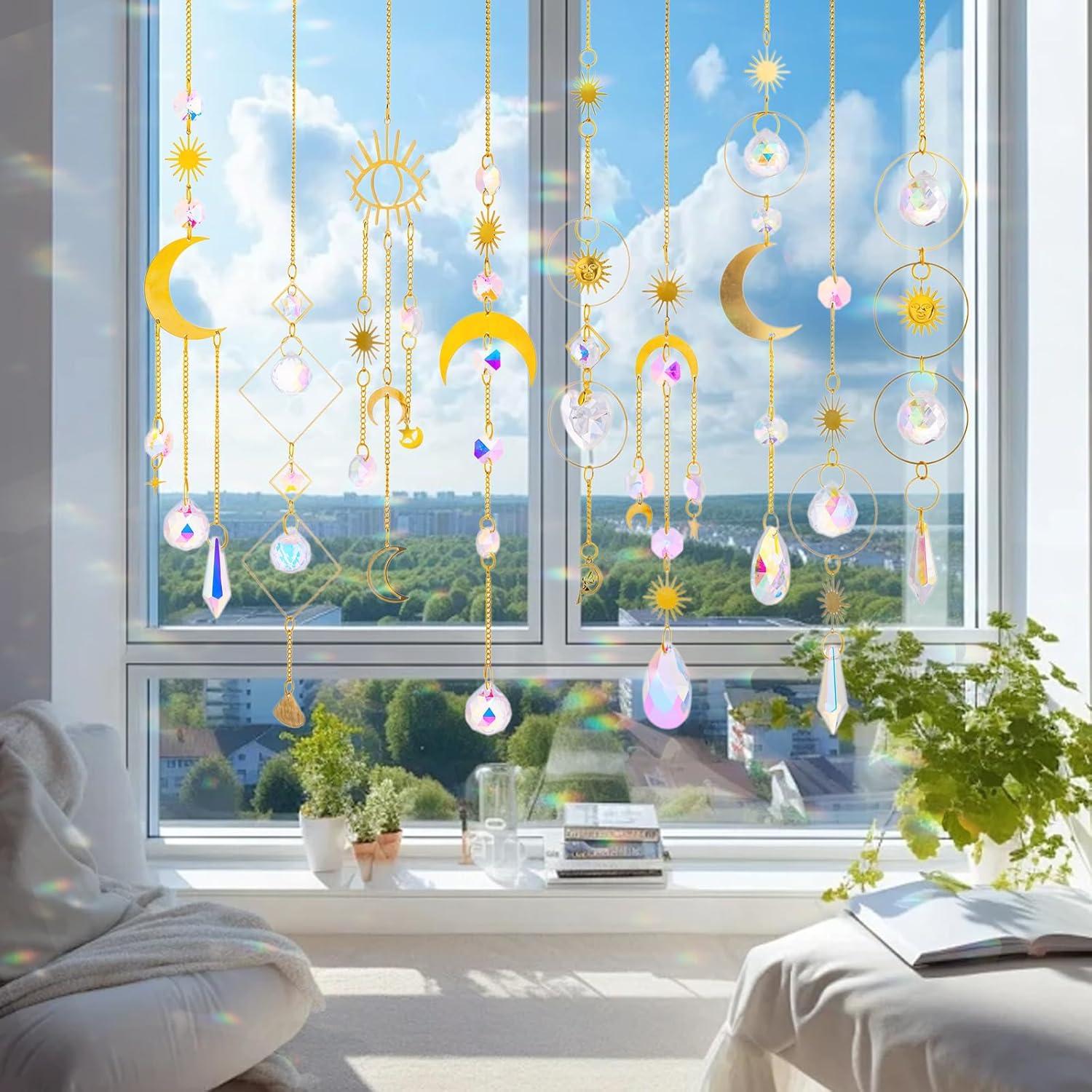 Kit de Fabricación de Atrapa Rayos DIY JIYIEW - 215 Piezas Cristal