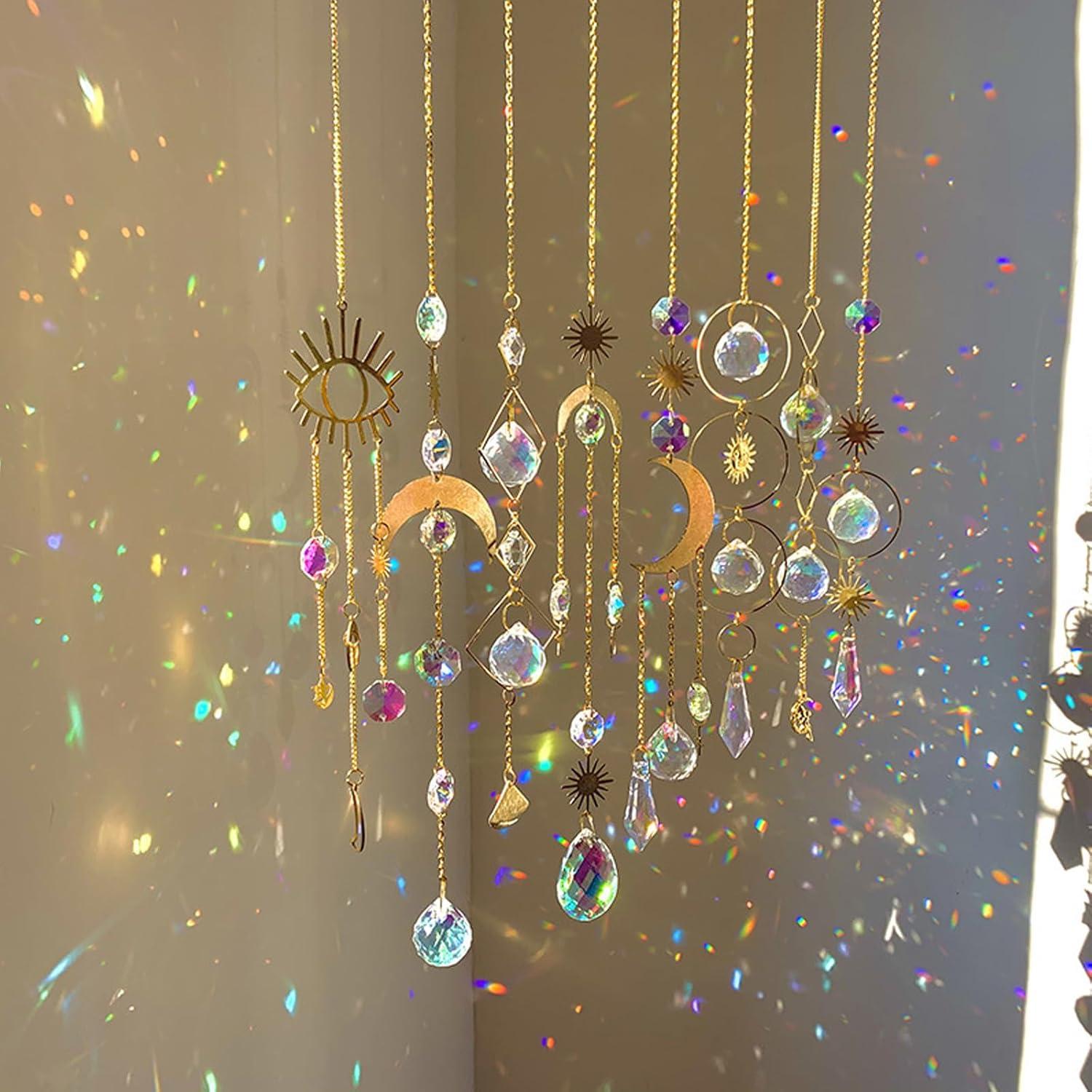 Kit de Fabricación de Atrapa Rayos DIY JIYIEW - 215 Piezas Cristal