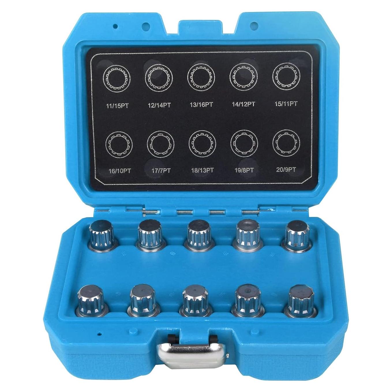 Juego de 10 Tuercas de Seguridad BELEY para Ruedas BMW