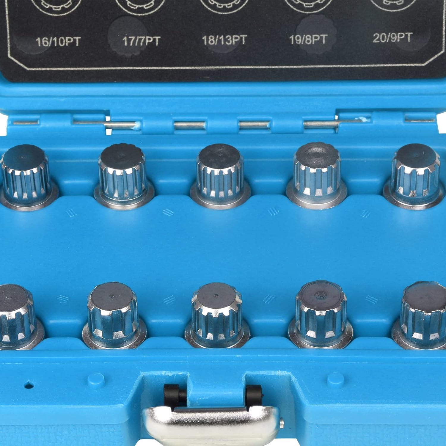 Juego de 10 Tuercas de Seguridad BELEY para Ruedas BMW