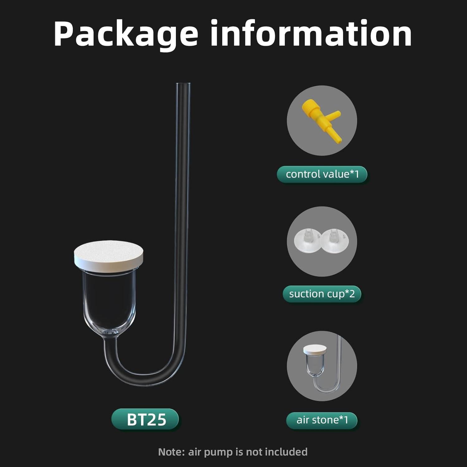 Difusor de Aire para Acuario Boxtech - Alto Oxígeno Disuelto