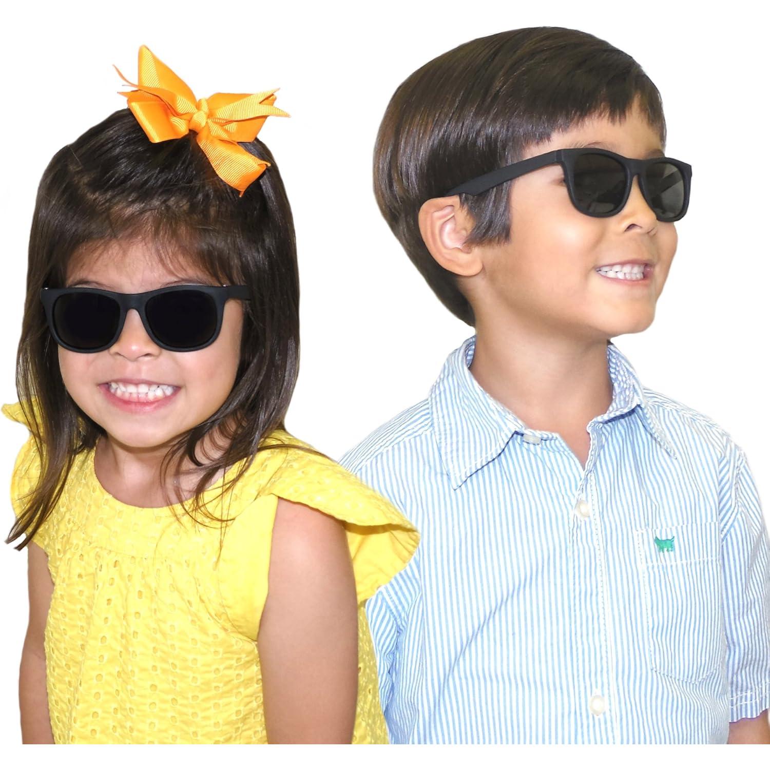 Gafas de Sol Vintage Bebé 0-1 Año Polarizadas 40mm