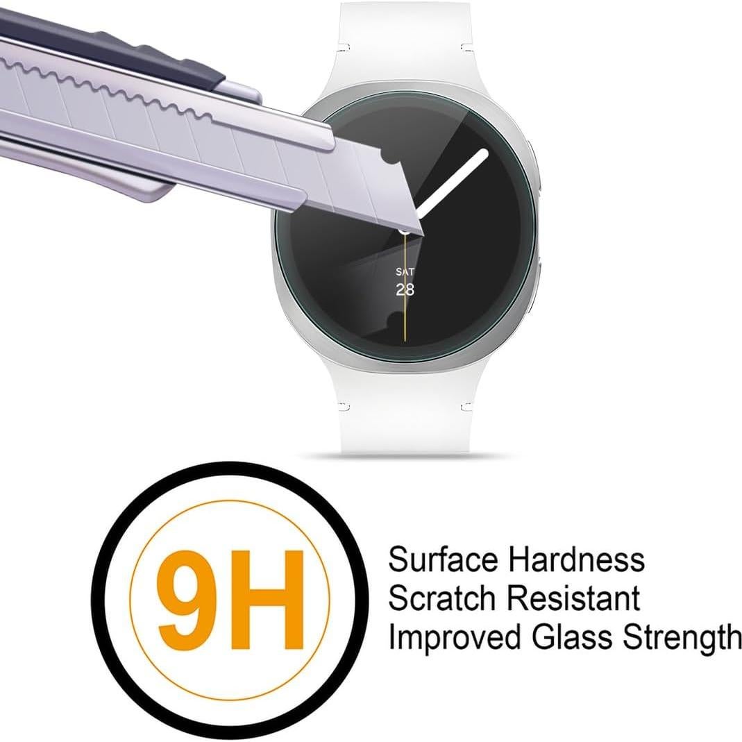 Protector de Pantalla Vidrio Templado Supershieldz para Galaxy Watch 8 40mm - 3 Unidades