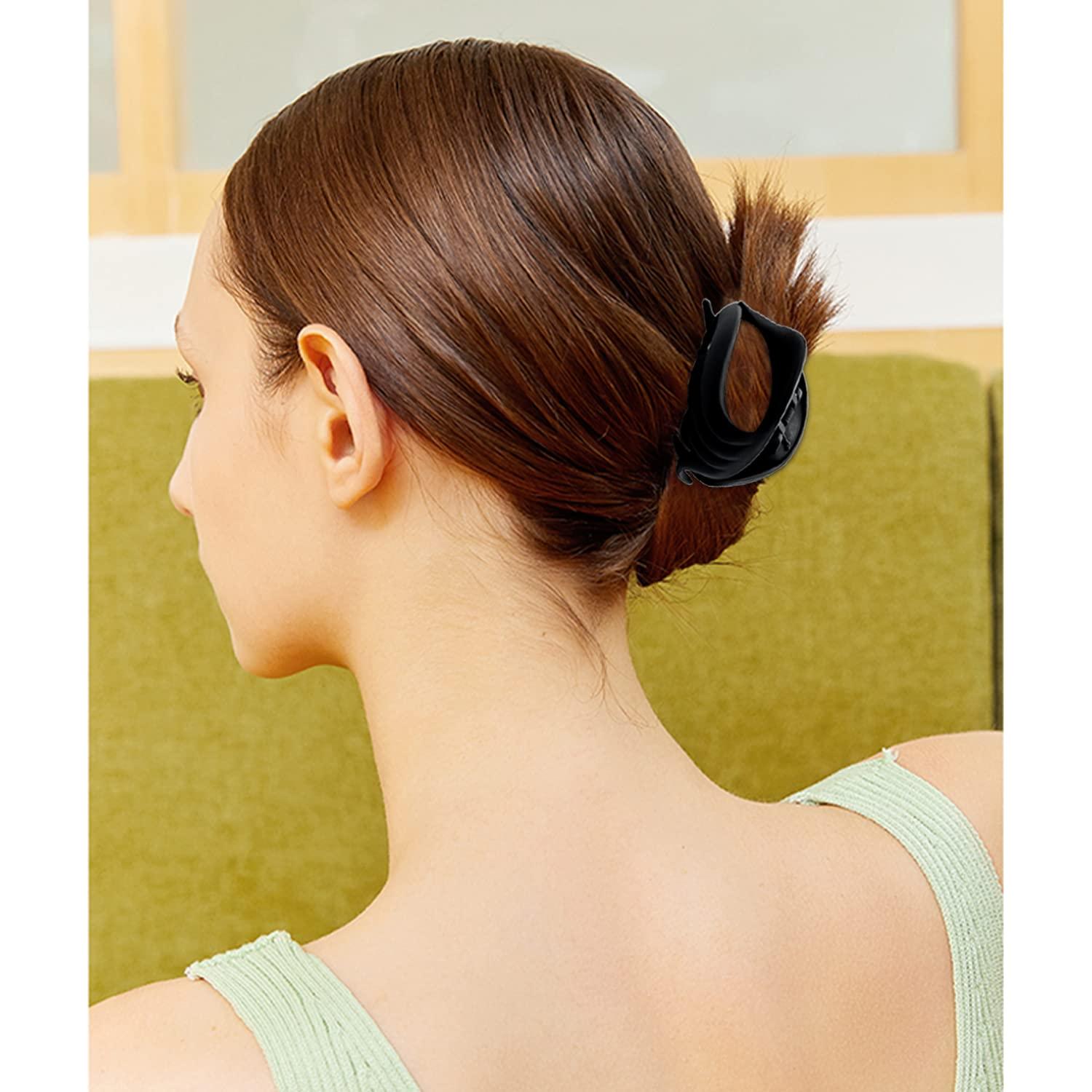 Pinzas de Garra para Cabello Fino MAORULU 6.6 cm Antideslizantes