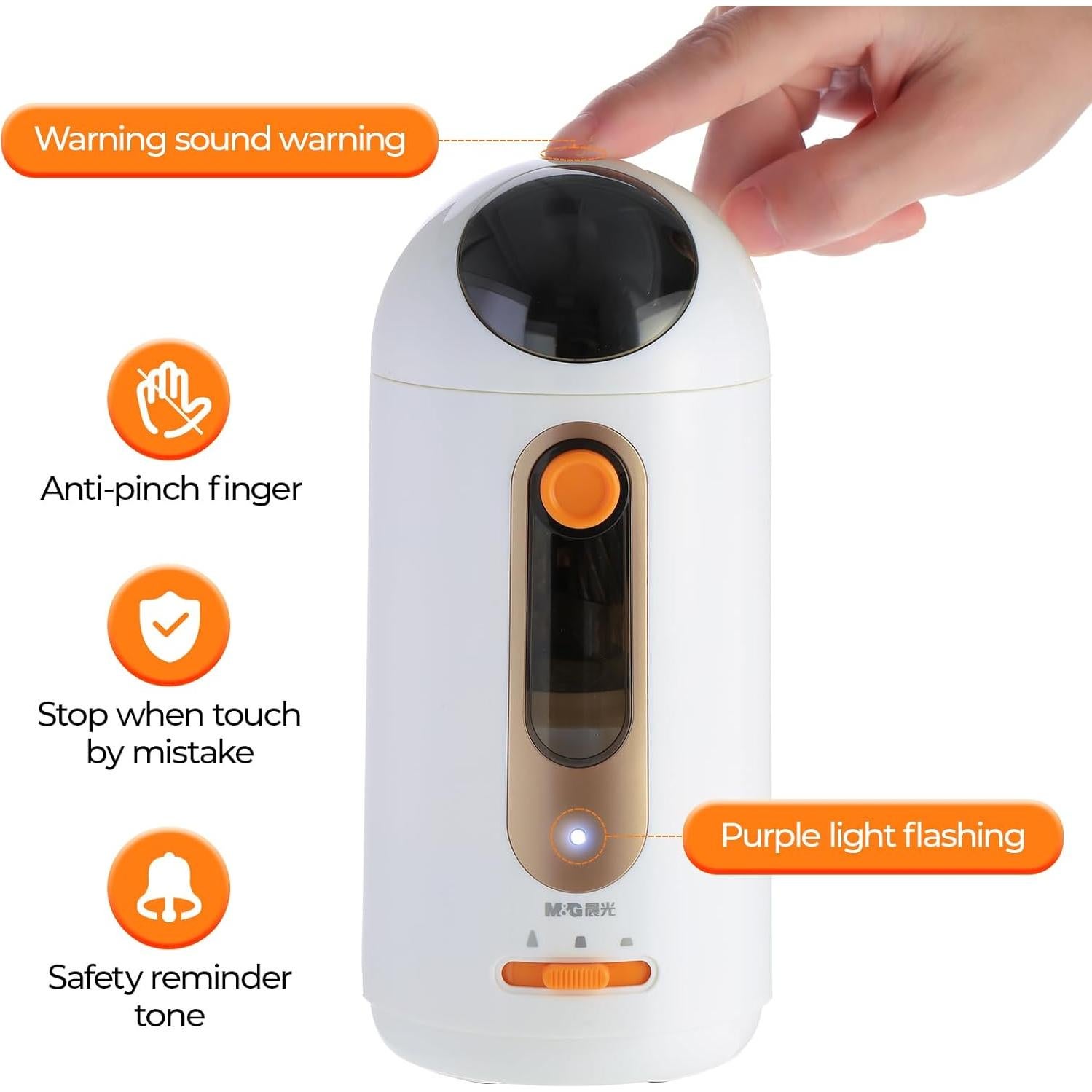 Sacapuntas Eléctrico M&G Astronauta Recargable 6.5-11mm