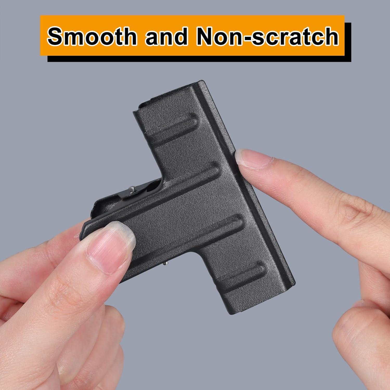 Clips de Carpeta Grandes POERMA 120mm Paquete de 8