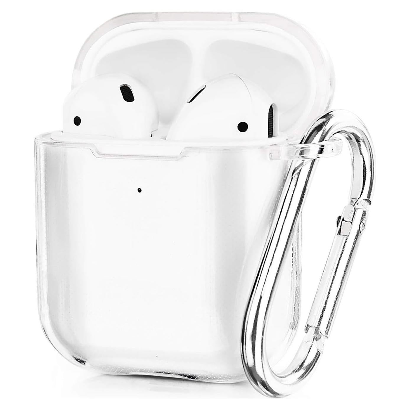 Funda TPU Transparente AIRSPO para AirPods 1/2 con Llavero