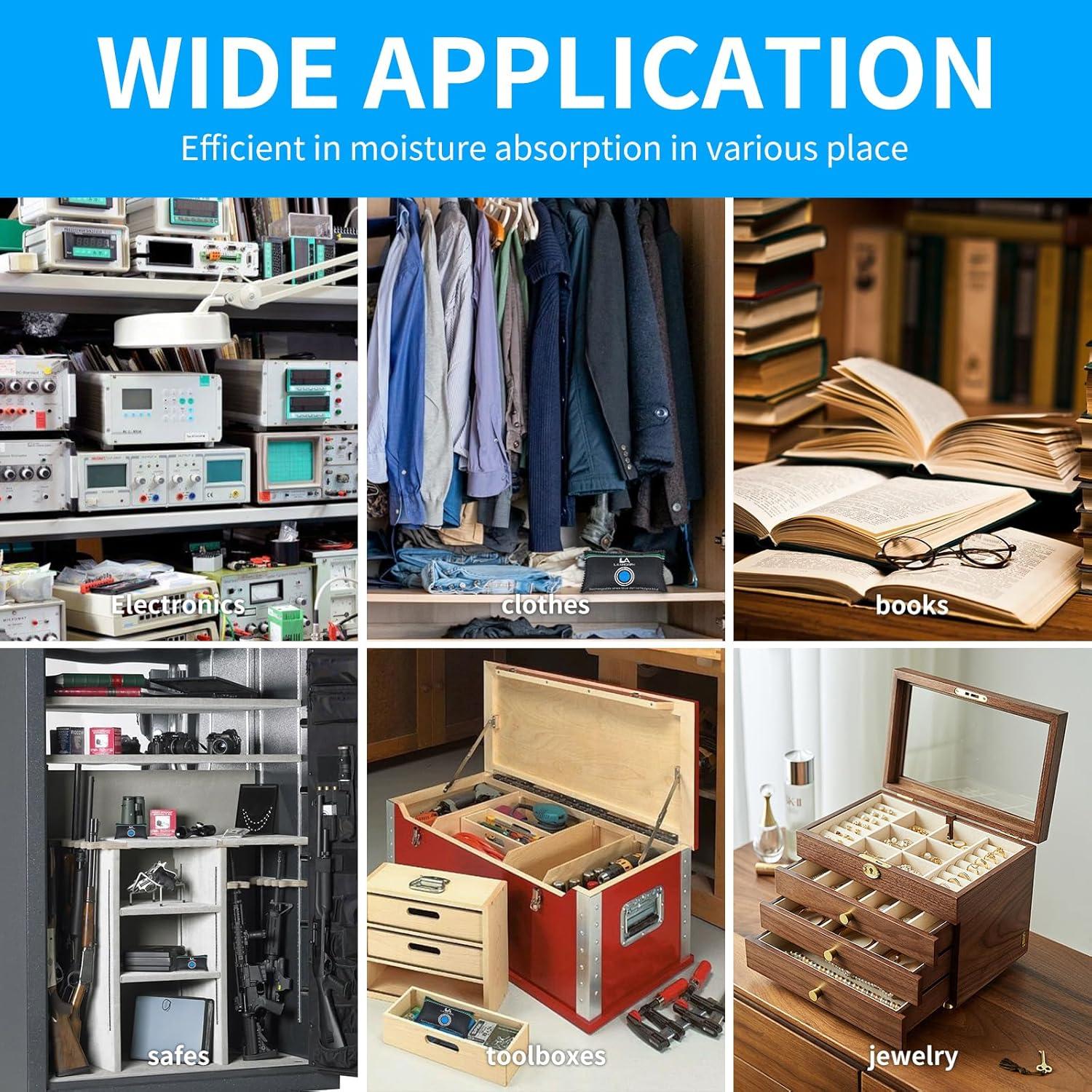 Bolsa Deshidratante Recargable Laxmorph 200g - Absorbe Humedad