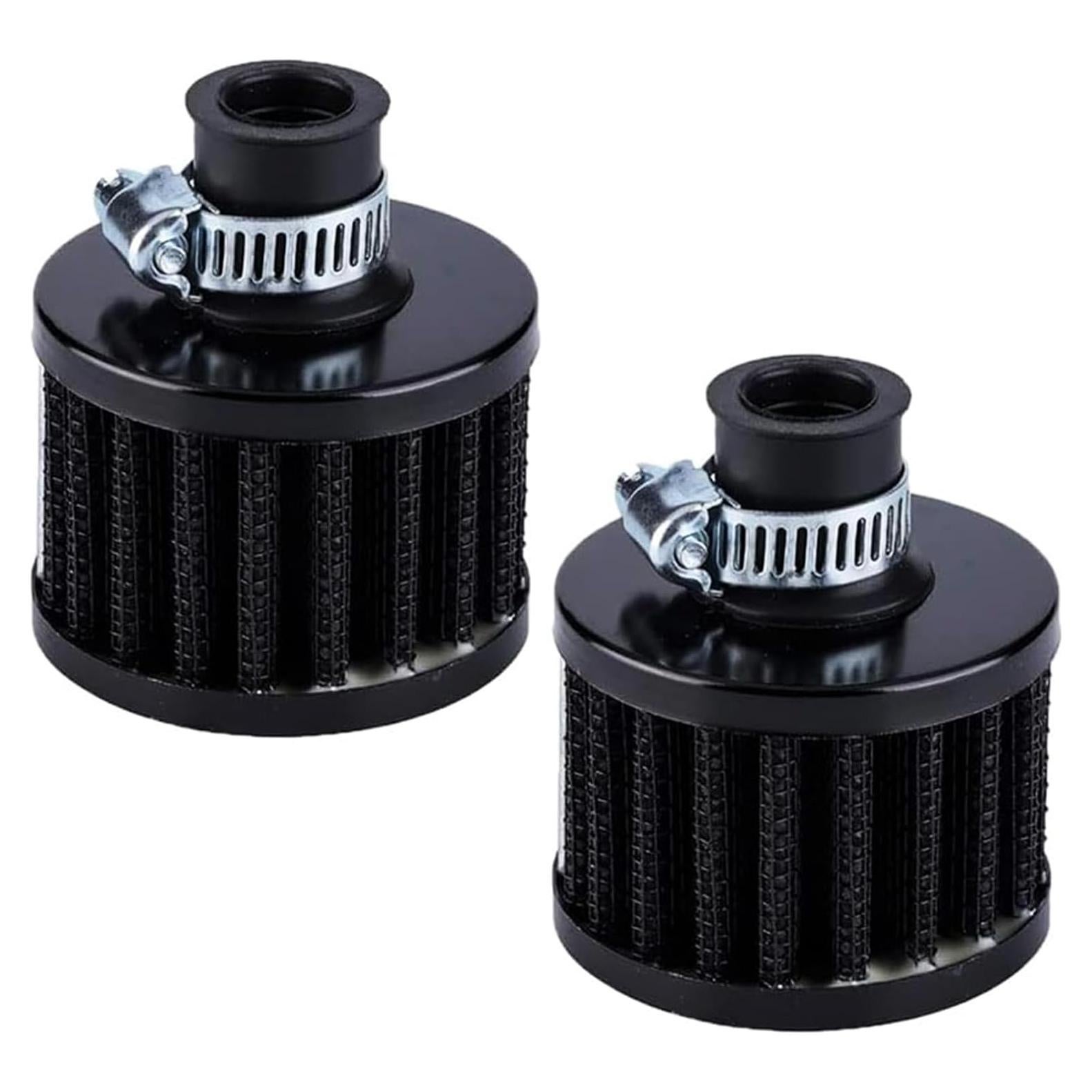 Filtro de Aire Mini Universal HXGXKBQ 12mm Rojo 2 Piezas