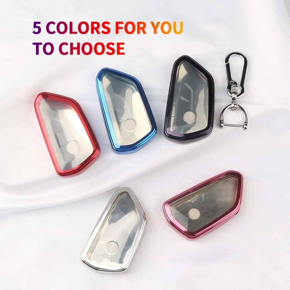 Funda de Llave QBUC para Volkswagen ID.4 Golf GTI - Negro