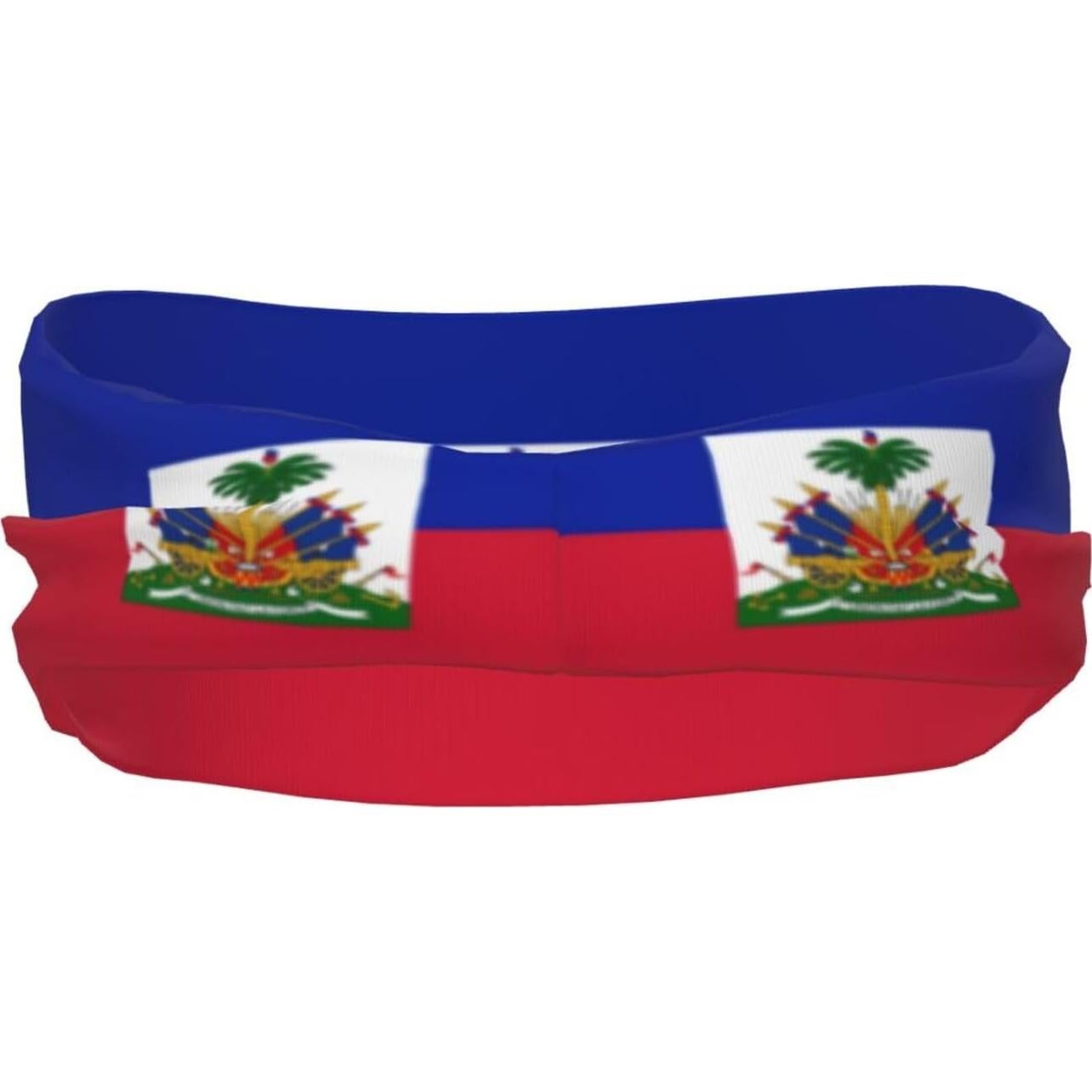 Banda deportiva Gelxicu bandera de Haití unisex para ejercicio