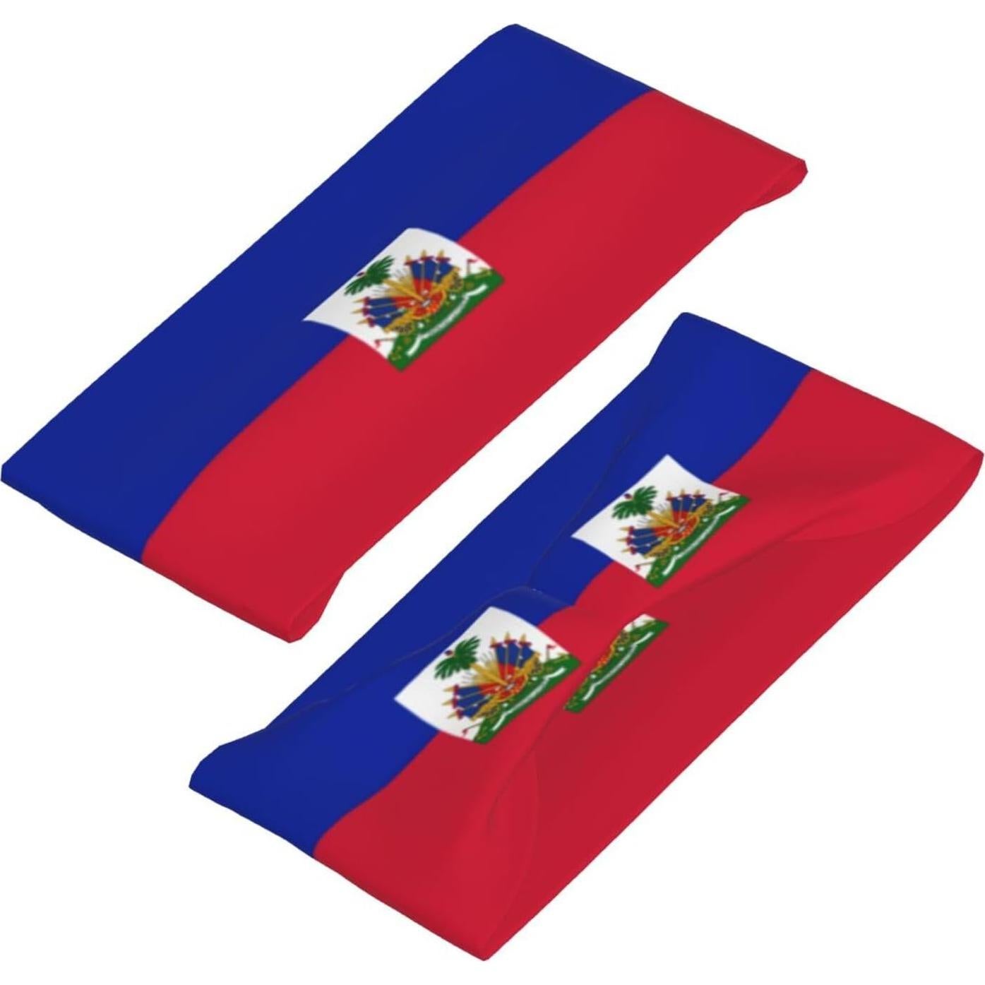 Banda deportiva Gelxicu bandera de Haití unisex para ejercicio