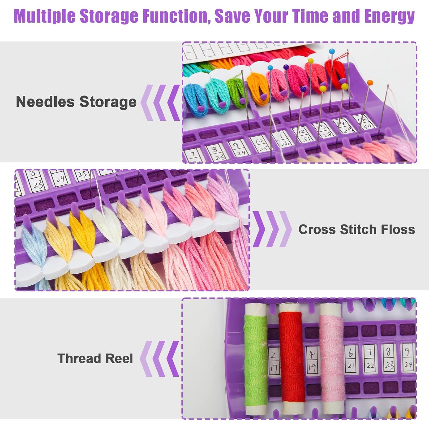 Organizador de Hilos de Bordado Boyistar 30/50 Posiciones