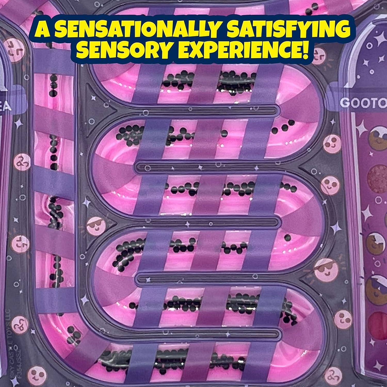 GooToobz Sips Sky Castle - Tubos Sensitivos Squishy Té de Burbuja