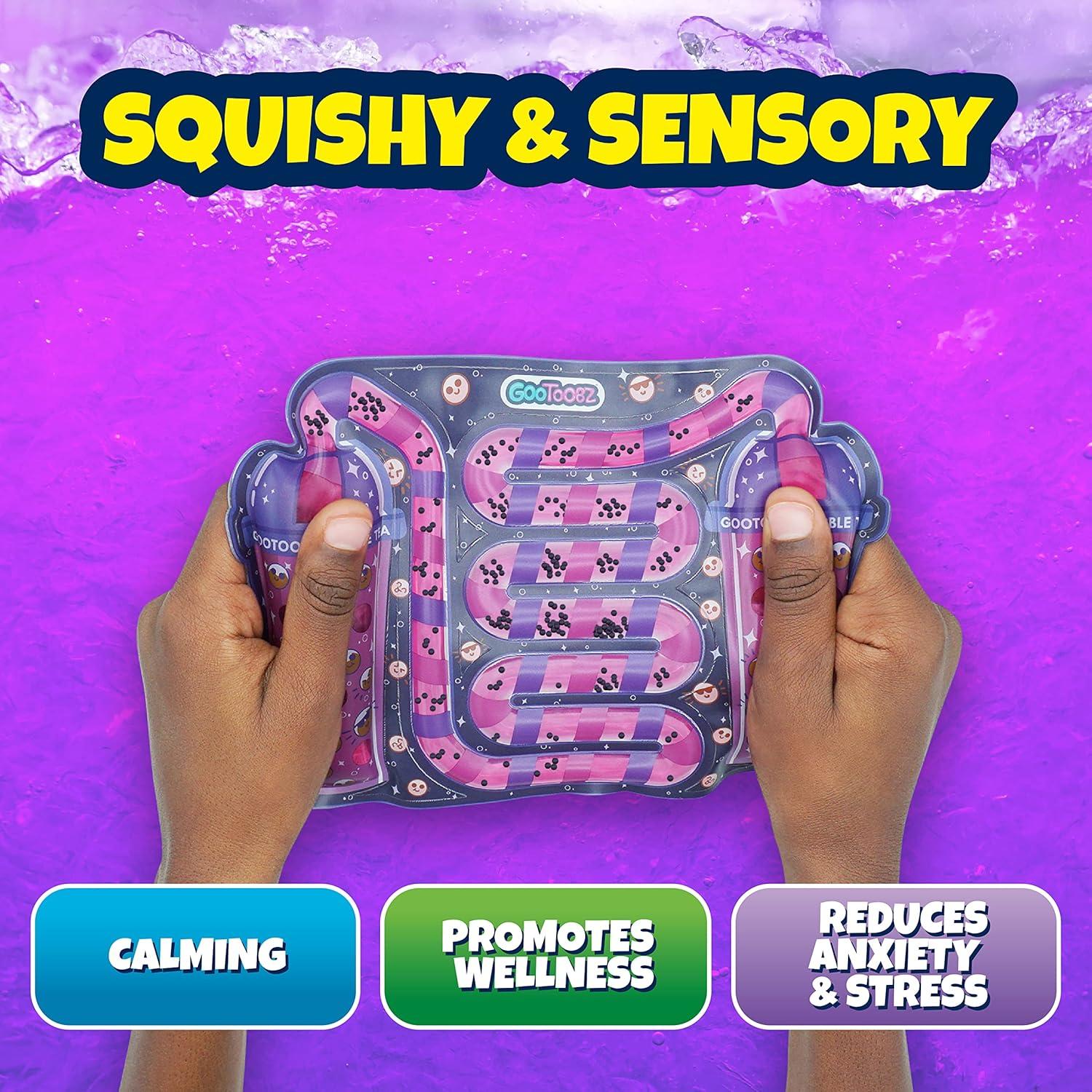 GooToobz Sips Sky Castle - Tubos Sensitivos Squishy Té de Burbuja