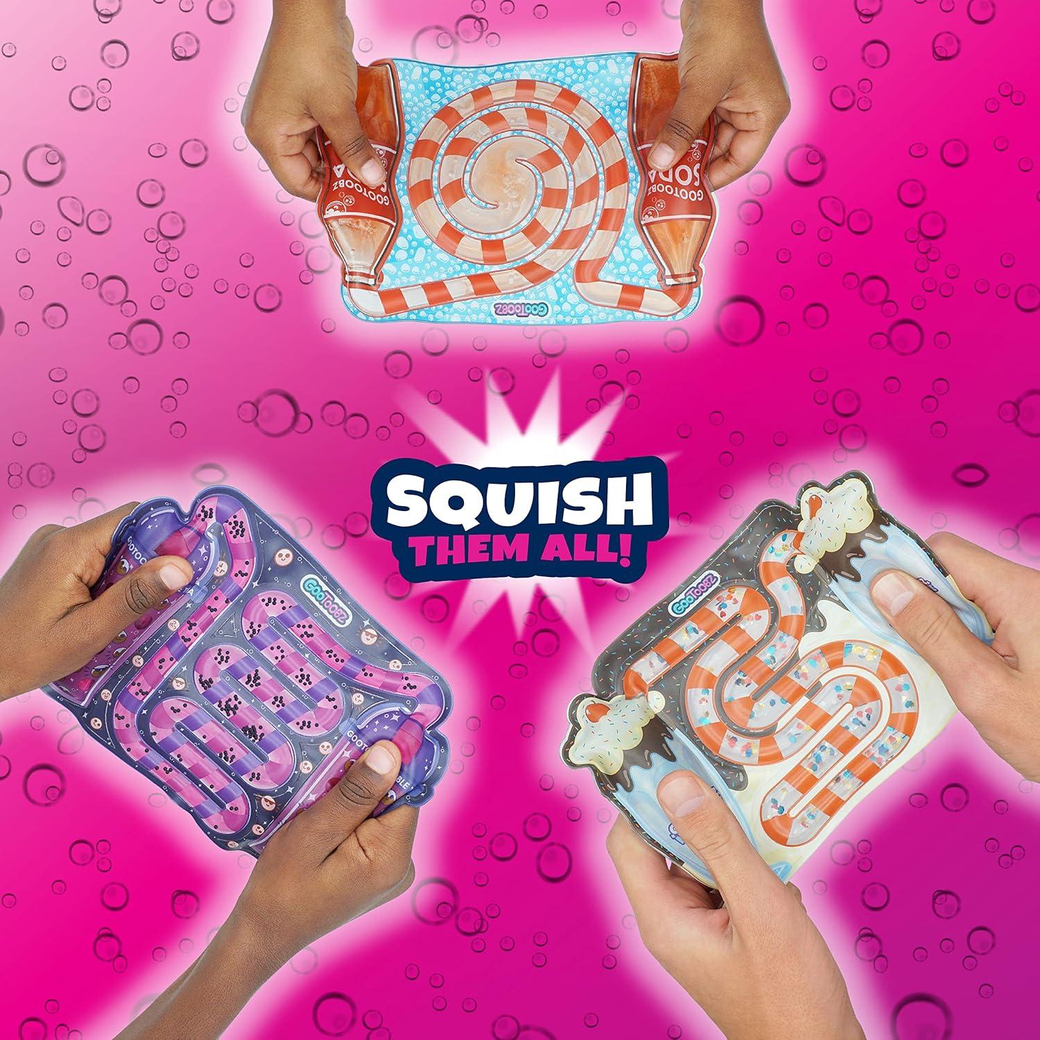 GooToobz Sips Sky Castle - Tubos Sensitivos Squishy Té de Burbuja