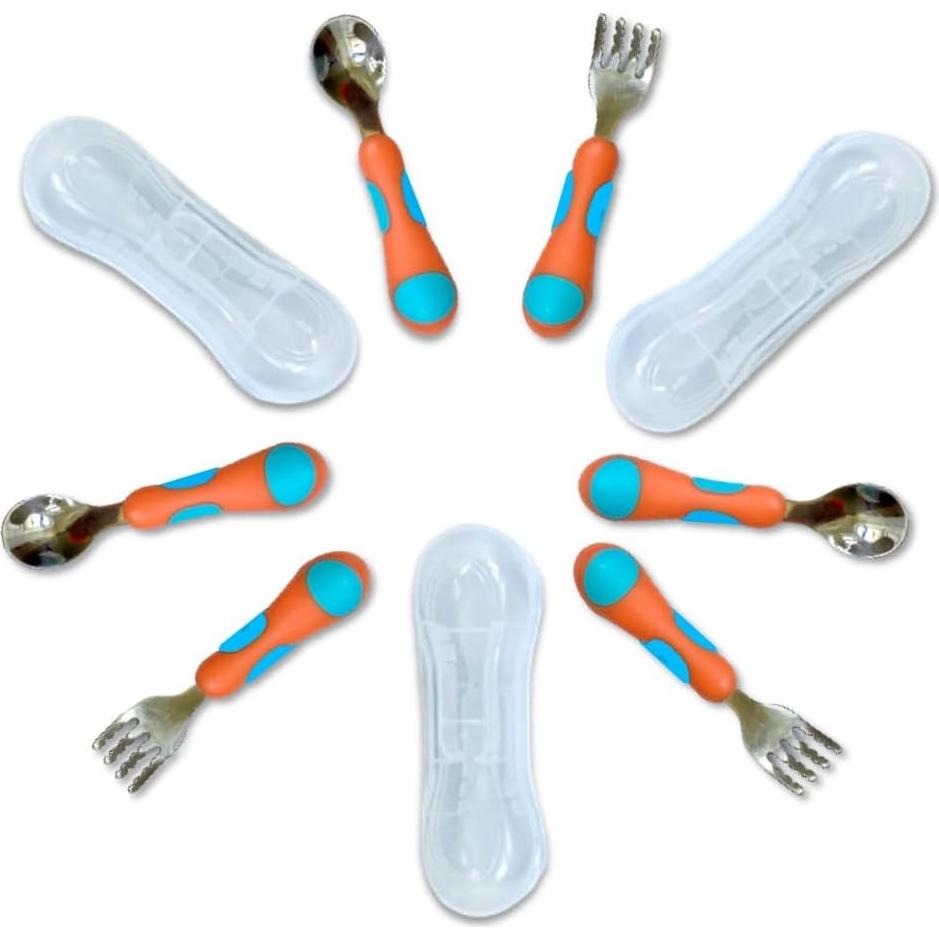 Juego de Cubiertos para Niños Kinsho - 6 Piezas Acero Inoxidable