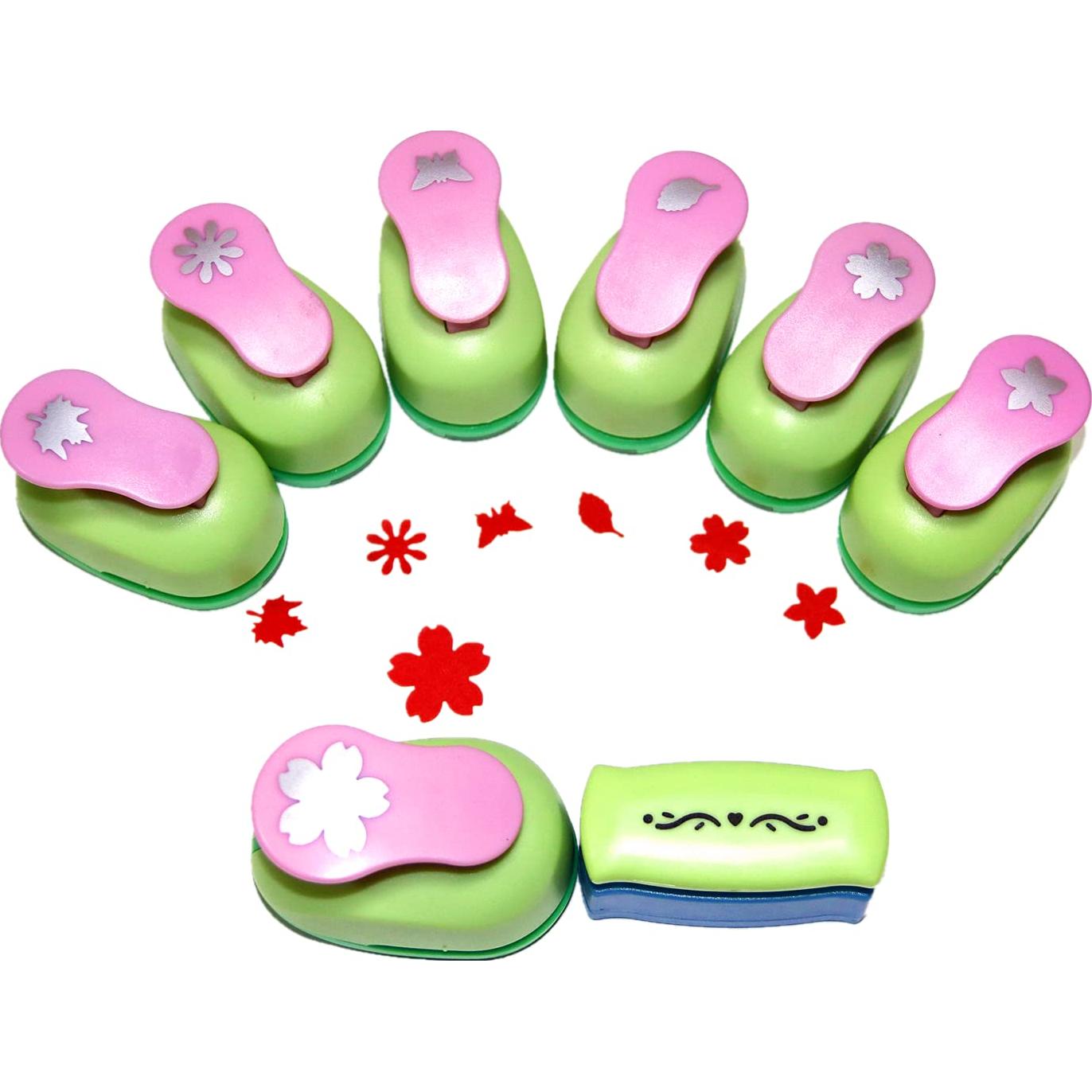 Juego de Troqueles de Papel 8 en 1 Kawendite - Flores y Mariposas