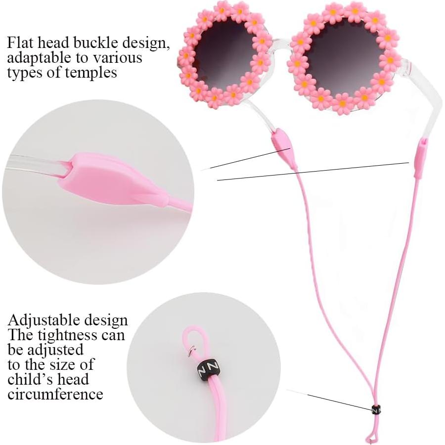 Gafas de sol redondas FBHLZ para niñas con protección UV400