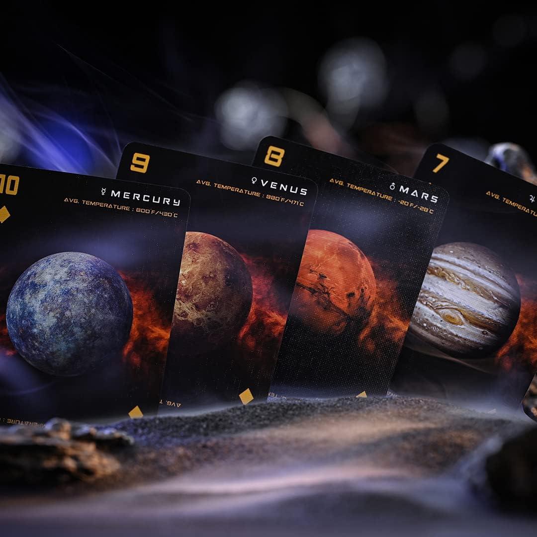 Cartas de Juego Cosmos - Mazo Educativo Espacial Estándar