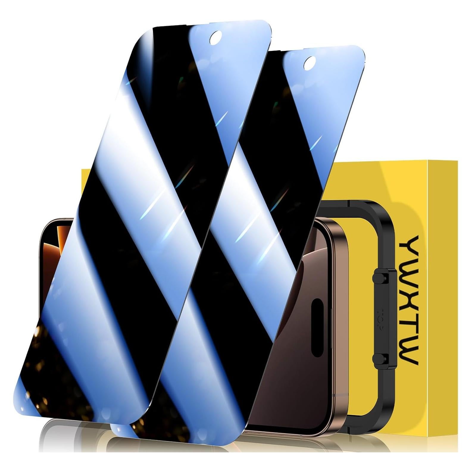 Protector de Pantalla Privado YWXTW para iPhone 16 Pro Max 6.9"