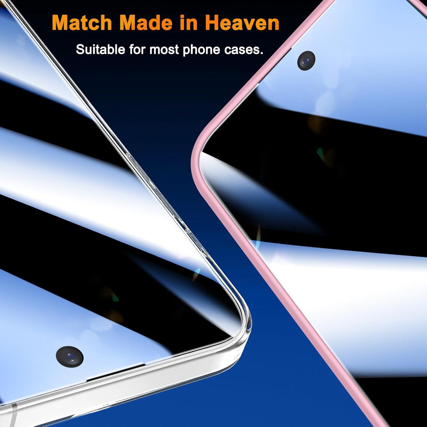 Protector de Pantalla Privado YWXTW para iPhone 16 Pro 6.3"